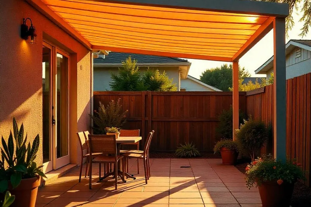 Навес из поликарбоната