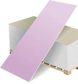 Гипсокартон огнестойкий (ГКЛО)