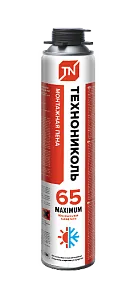 Пена монтажная профессиональная ТЕХНОНИКОЛЬ 65 MAXIMUM