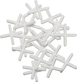 Крестики для межплиточных швов 6 мм белый